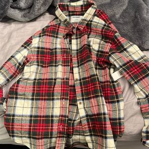 NWT girls size xxl flannel shirt
